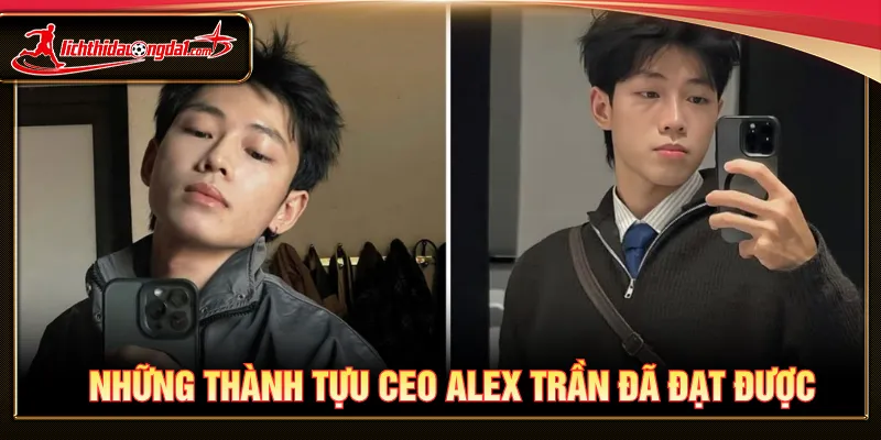 Alex Trần đã đạt nhiều giải thưởng uy tín cho thương hiệu